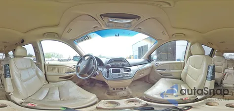 2005 Honda Odyssey Exl из США, поврежденный, VIN 5FNRL38675B421845